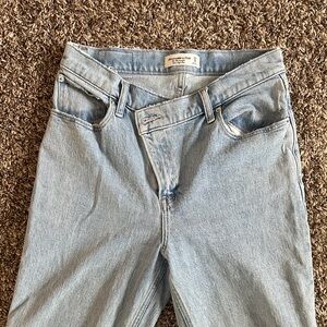Abercrombie & Fitch 90s straight ultra high rise jeans